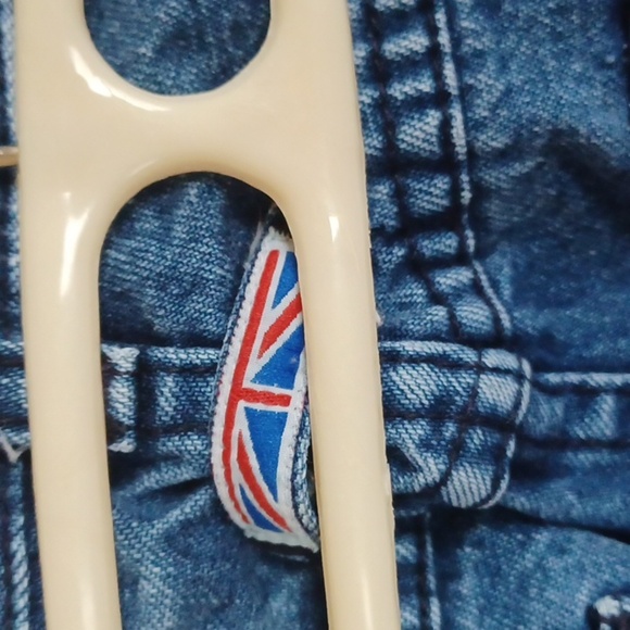 Vintage Brittania high waisted tapered jeans 12P (29" waist 12" rise 27" inseam) - Picture 5 of 6